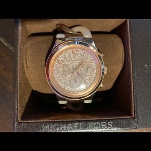 Michael Kors rose gold watch